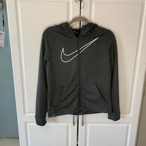 Nike boys zip up hoodie